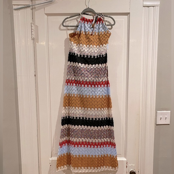 Isle Maxi Halter Dress - Picture 2 of 6
